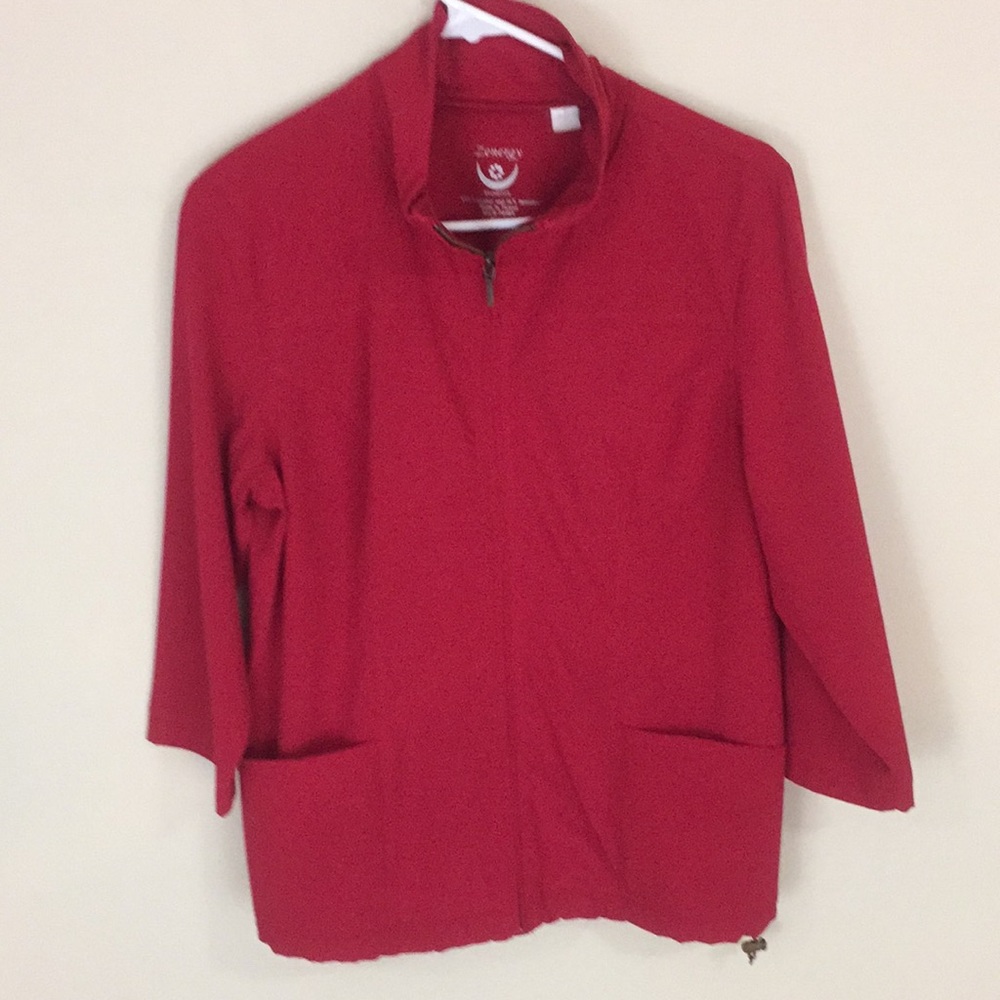 Chico’s Zenergy Lightweight Full Zip Jacket Size 1 (8)
